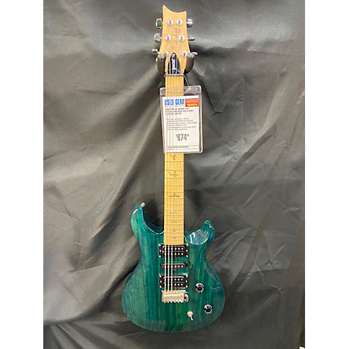 PRS Se Swamp Ash Special Solid Body Electric Guitar iris blue