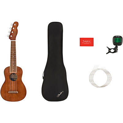 Fender Seaside Soprano Ukulele V2 Walnut Fingerboard