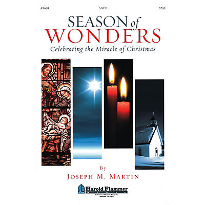 Shawnee Press Season of Wonders (Celebrating the Miracle of Christmas) SATB composed by Joseph M. Martin