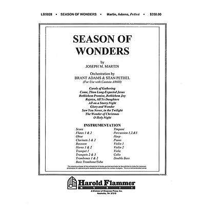 Shawnee Press Season of Wonders (Celebrating the Miracle of Christmas) Score & Parts composed by Joseph M. Martin