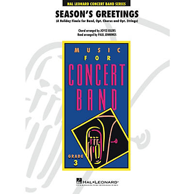 Hal Leonard Season's Greetings - Young Concert Band Level 3 arranged by Paul Jennings