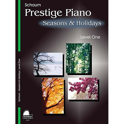 SCHAUM Seasons & Holidays (Level 1 Elem Level) Educational Piano Book