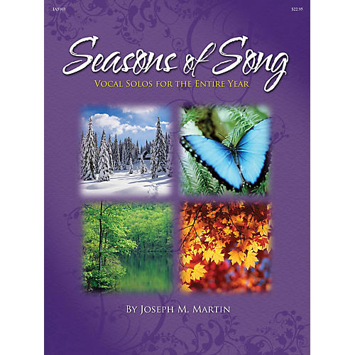 Shawnee Press Seasons of Song Shawnee Press Series Softcover with CD  by Joseph M. Martin