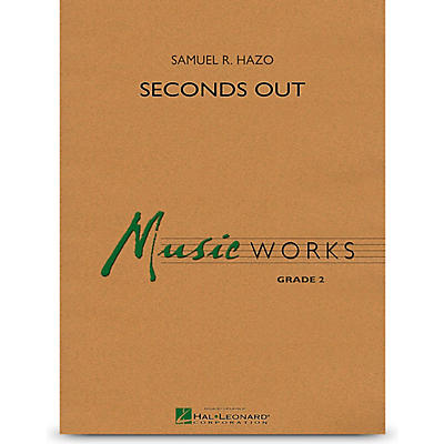 Hal Leonard Seconds Out - MusicWorks Concert Band Grade 2