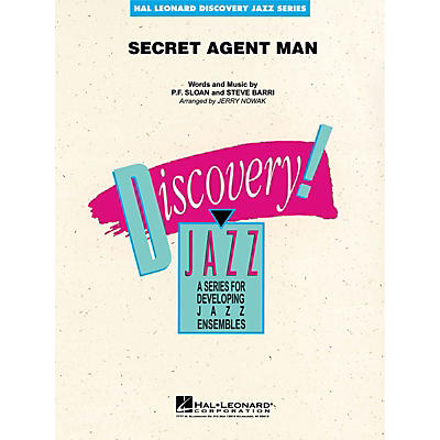 Hal Leonard Secret Agent Man Jazz Band Level 1-2 Arranged by Jerry Nowak