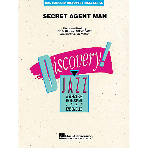 Hal Leonard Secret Agent Man Jazz Band Level 1-2 Arranged by Jerry Nowak