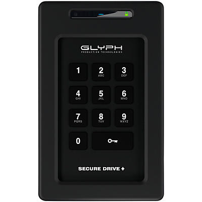 Glyph SecureDrive+ Professional Encrypted Hard Drive with Keypad