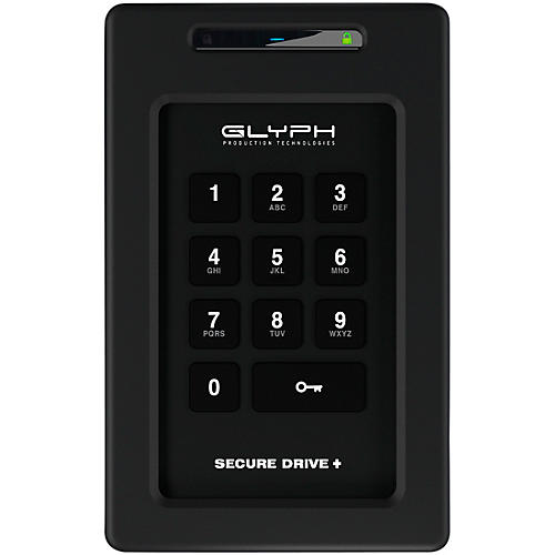 Glyph SecureDrive+ Professional Encrypted Hard Drive with Keypad 5 TB