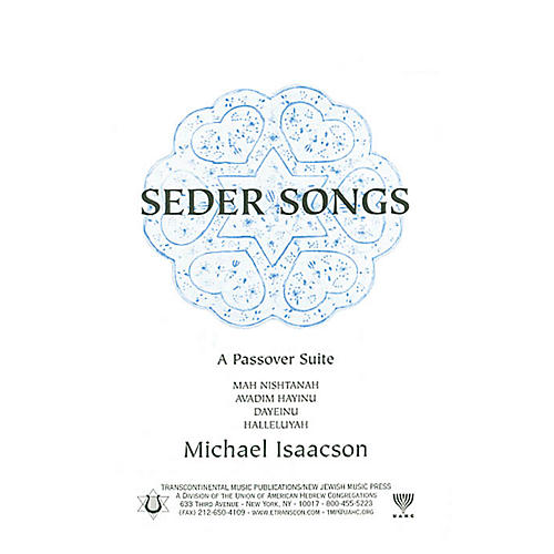 Seder Songs SATB arranged by Michael Isaacson