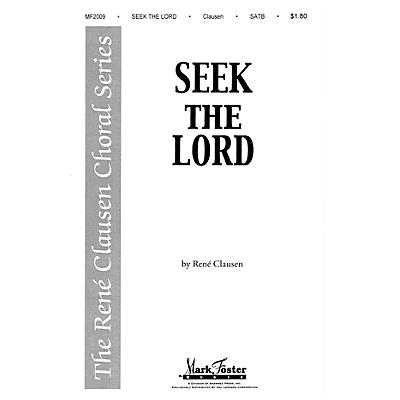 Shawnee Press Seek the Lord SATB Divisi composed by René Clausen