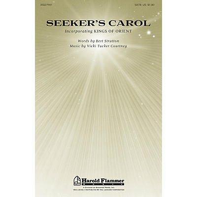 Shawnee Press Seeker's Carol SATB composed by Vicki Tucker Courtney