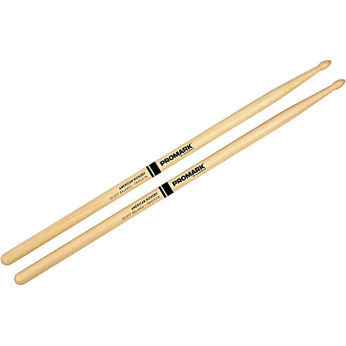 Promark Select Balance Forward Balance Wood Tip Drumsticks .535 in. Diameter Forward Balance