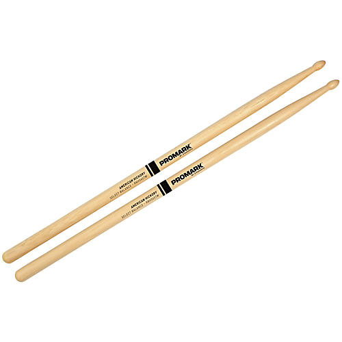 Promark Select Balance Rebound Balance Wood Tip Drumsticks .565 in. Diameter Rebound Balance