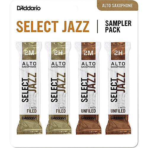 Select Jazz Alto Saxophone Reed Sampler Pack