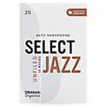 D'Addario Woodwinds Select Jazz Alto Saxophone Unfiled Organic Reeds Box of 10 3H2S
