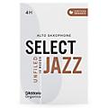 D'Addario Woodwinds Select Jazz Alto Saxophone Unfiled Organic Reeds Box of 10 3H4H