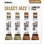 D'Addario Woodwinds Select Jazz Baritone Saxophone Reed Sampler Pack 3