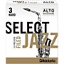 D'Addario Woodwinds Select Jazz Filed Alto Saxophone Reeds Strength 3 Hard Box of 10
