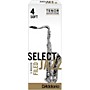 D'Addario Woodwinds Select Jazz Filed Tenor Saxophone Reeds Strength 4 Soft Box of 5