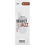 D'Addario Woodwinds Select Jazz, Tenor Saxophone Reeds - Unfiled,Box of 5 3H