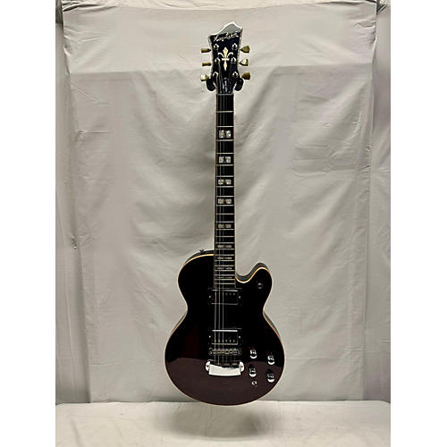 Hagstrom Select Super Swede Solid Body Electric Guitar Walnut