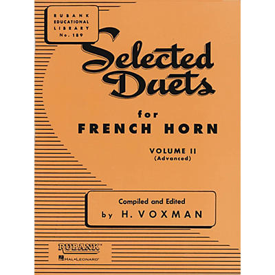 Hal Leonard Selected Duets for French Horn Vol. 2 Advanced