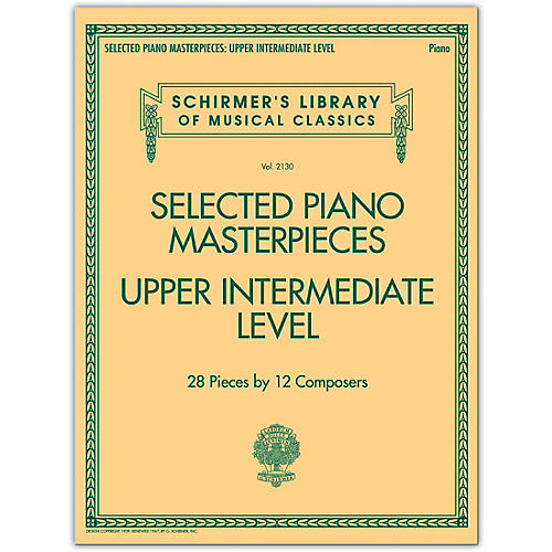 Selected Piano Masterpieces - Upper Intermediate Level Piano Collection Series Softcover