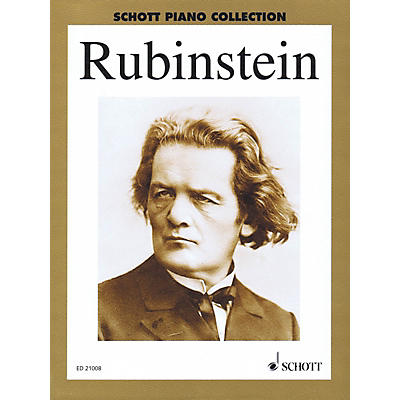Schott Selected Piano Works Schott Series Softcover Composed by Anton Rubinstein Edited by Wilhelm Ohmen