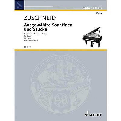 Schott Selected Sonatinas Vol. 3 Schott Series