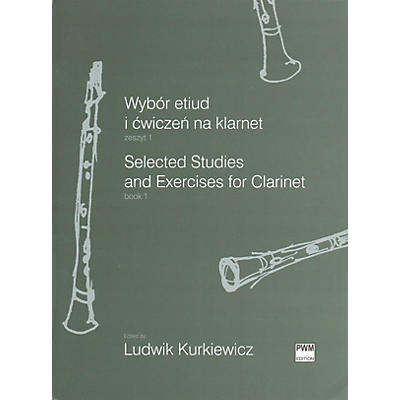 PWM Selected Studies and Exercises for Clarinet Book 1 PWM Series Softcover