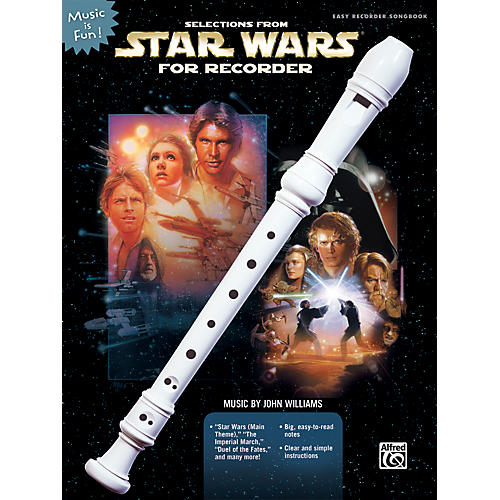 Alfred Selections From Star Wars for Recorder Book