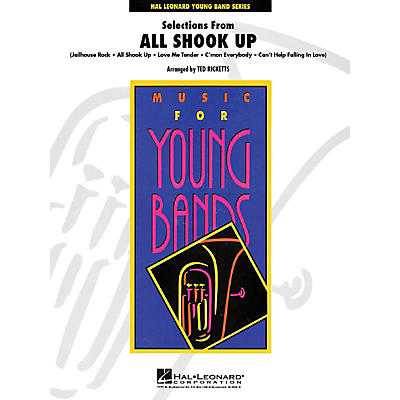 Hal Leonard Selections from All Shook Up - Young Concert Band Level 3 by Ted Ricketts