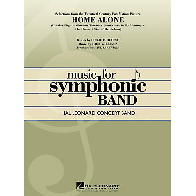 Hal Leonard Selections from Home Alone Concert Band Level 4 Arranged by Paul Lavender