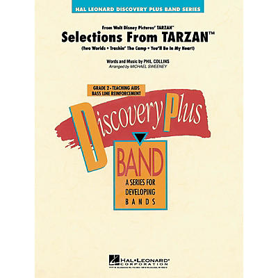 Hal Leonard Selections from Tarzan - Discovery Plus Concert Band Series Level 2 arranged by Michael Sweeney