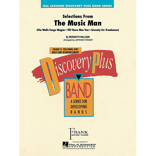Hal Leonard Selections from The Music Man - Discovery Plus Concert Band Series Level 2 arranged by Vinson