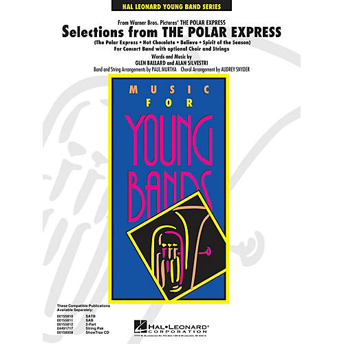 Hal Leonard Selections from The Polar Express - Concert Band Level 3 arranged by Audrey Snyder and Paul Murtha