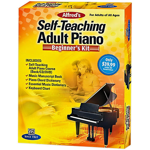 Self-Teaching Adult Piano Beginner's Kit