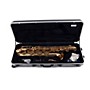 Open-Box Selmer Selmer Baritone Saxophone, Lacquer Finish, Wheeled ABS Case, Selmer R405 Mouthpiece Condition 3 - Scratch and Dent Regular, Lacquer, Gold Lacquer Keys 197881421267