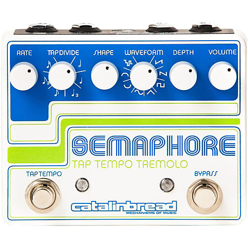 Catalinbread Semaphore Tap Tempo Tremolo Guitar Effects Pedal