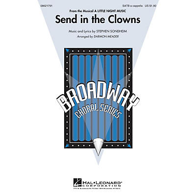 Hal Leonard Send in the Clowns (from A Little Night Music) SATB a cappella arranged by Darmon Meader