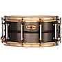 Open-Box Pearl Sensitone Limited-Edition Nickel-Plated Black Brass Snare Drum With Gold-Plated SuperHoop II Triple-Flanged Hoops Condition 2 - Blemished 14 x 6.5 in. 197881454029