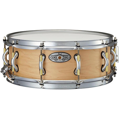 Pearl Sensitone Premium Maple Snare Drum - 5 x 14 inch - Natural Lacquer