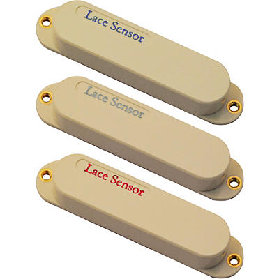 Lace Sensor Blue-Silver-Red 3-Pack S-S-S Pickup Set