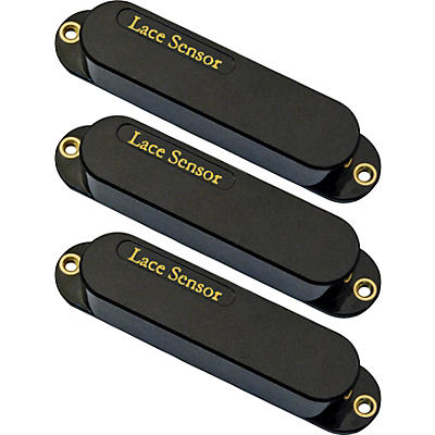 Lace Sensor Gold Guitar Pickups 3-Pack S-S-S Set