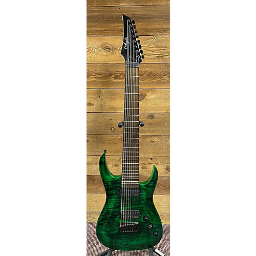 Agile Septor 827 8 String Solid Body Electric Guitar Green