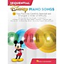 Hal Leonard Sequential Disney Piano Songs - 24 Easy Favorites Carefully Selected and Arranged in Order of Difficulty