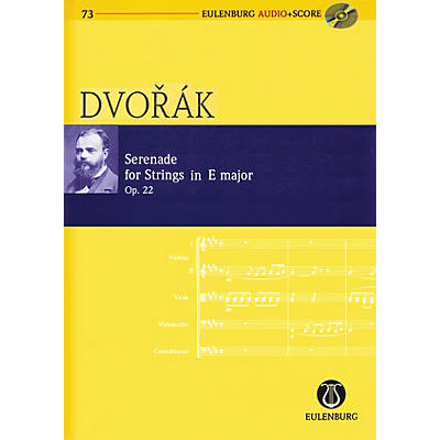 Eulenburg Serenade for Strings in E Major Op. 22 Eulenberg Audio plus Score Softcover with CD by Antonin Dvorák