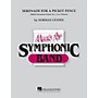 Hal Leonard Serenade for a Picket Fence Concert Band Level 4 Composed by Norman Leyden
