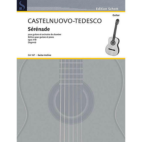 Serenade in D Minor, Op. 118 (Guitar and Piano) Schott Series