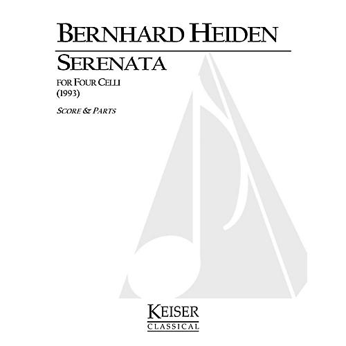 Lauren Keiser Music Publishing Serenata for Four Celli LKM Music Series Composed by Bernhard Heiden